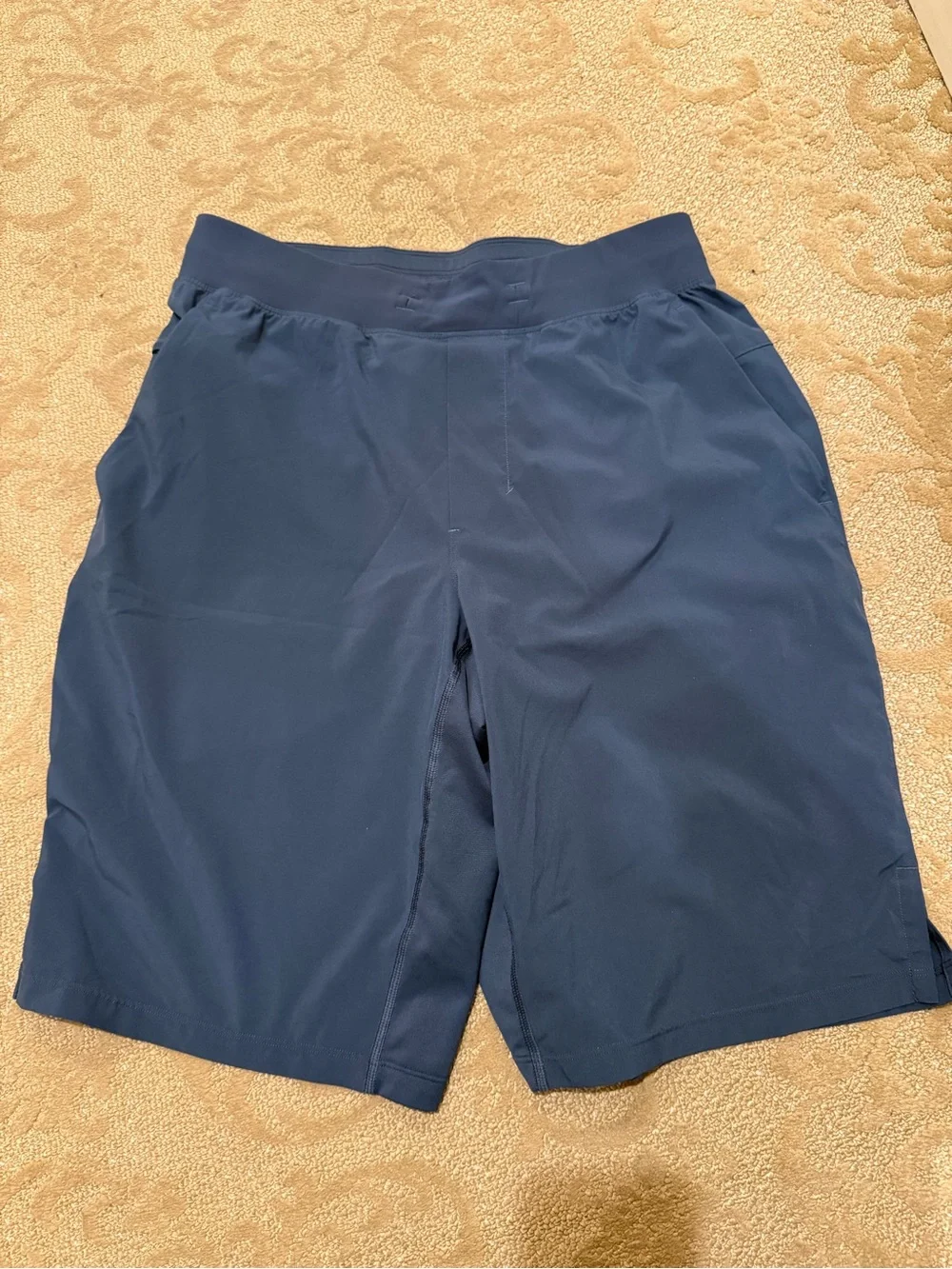 lululemon athletica Men's Navy Athletic Shorts
